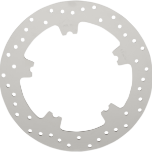 Drilled Brake Rotor - Front - 11.8" - Dyna/V-Rod
