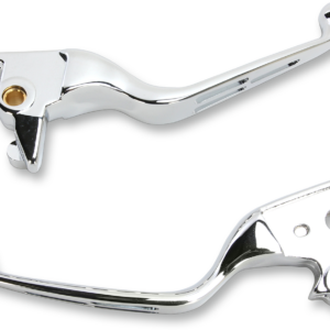 Slotted Wide Blade Lever Set - Chrome