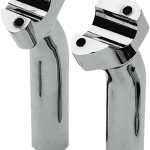 Buffalo Billet Aluminum Handlebar Risers - 5-1/2" - Chrome