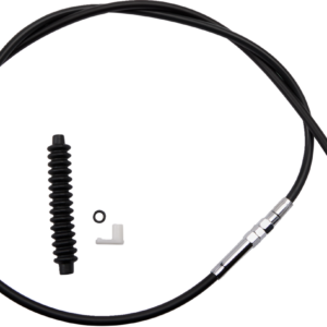 High-Efficiency Black Vinyl Clutch Cable - 66-11/16"