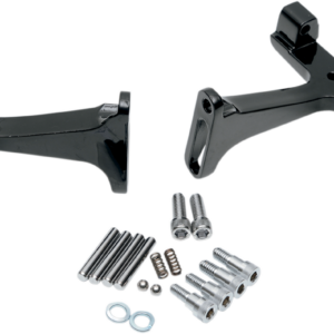 Passenger Footboard Mount - Black