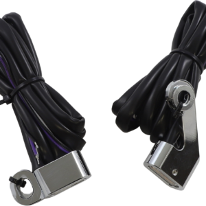 Marker Lights - White/Amber - Chrome