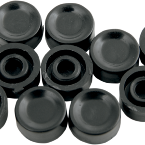 Handlebar Switch Button Caps - Horn/Start - Short - Black