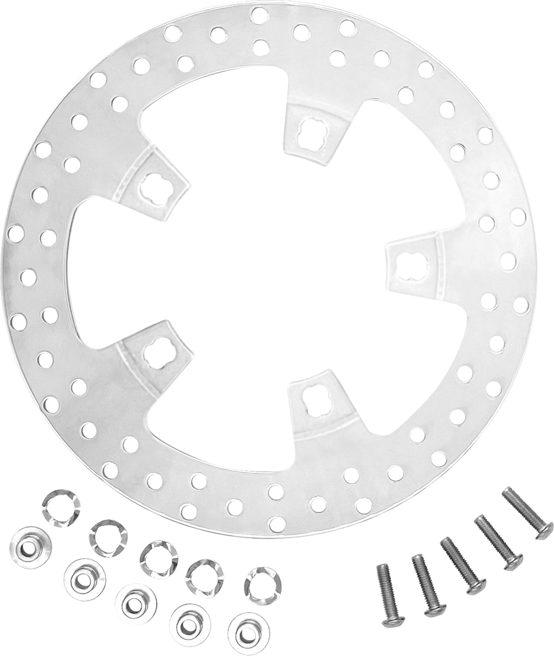 Brake Rotor - 320 mm - Front - Polished - '24 FLHX/FLTR