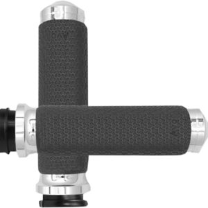 Vibration Dampening Memory Foam Grips - Small - TBW - Chrome