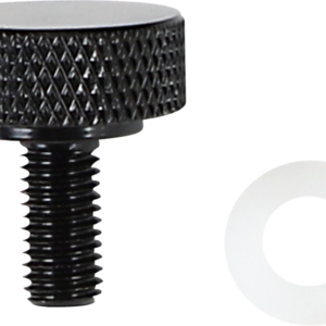 Seat Knob - Smooth - Black - 1/4"-28