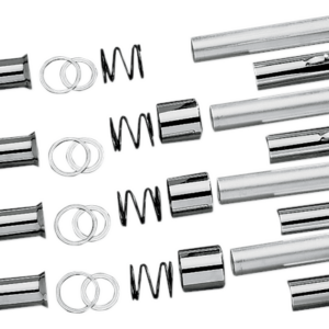 Pushrod Tube Kit - Chrome - Big Twin