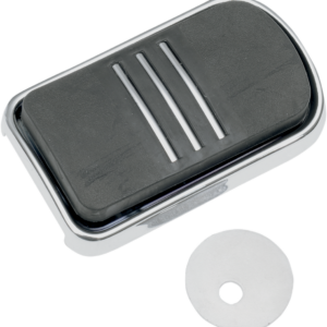 Sweeper Brake Pedal - Black/Chrome - FL