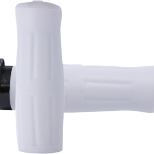Old School Rubber Grips - White