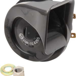 Horn - 12 V - Black - Harley Davidson