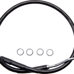 Brake Line - Rear - Master Cylinder to ABS - Black