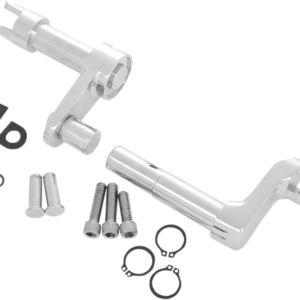 Foot Peg Mount - 2" Extended - Chrome