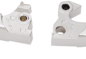 Wide Blade Lever Set - Chrome