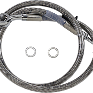 Brake Line - +6" - Stainless Steel - '18-'23 Softail