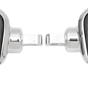 Mini Footboards - Male 4" - Chrome