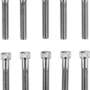 Bolts - Socket-Head/Replacement - Knurled/Fine Thread - 1/4"-28 x 1-3/4" - 10 Pack