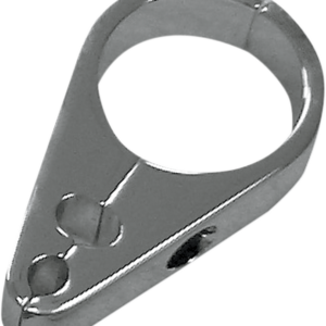 Cable Clamp - Throttle/Idle/Brake - 1" - Chrome