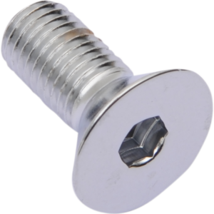 Bolts - Flat-Head - Chrome - 5/16"-24 x 1"