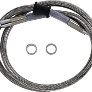 Brake Line - +10" - Stainless Steel - '18-'21 Softail