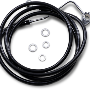 Brake Line - Front (Upper) - Black - +12" with ABS