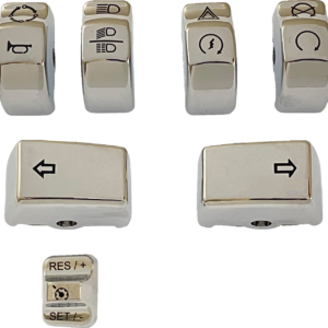 Switch Cap Kit - Chrome