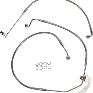 Brake Line - Rear - Non-ABS - Stainless Steel