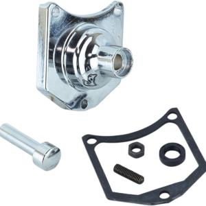 End Cover - Solenoid/Starter Button - Chrome