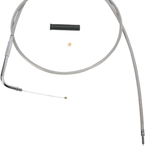 Stainless Braided Throttle Cable - 50"