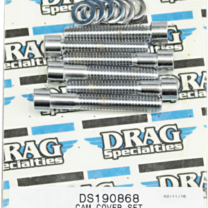 Bolt Kit - Cam Cover - Smooth - Chrome - '87-'92 Harley-Davidson