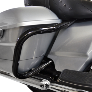 Rear Saddlebag Bars - Black - Touring