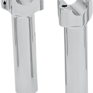 Buffalo Billet Aluminum Handlebar Risers - 6" - Chrome