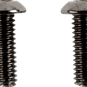 Bolt Kit - Timing Cover - Smooth/Button-Head/Torx - Black/Chrome - M8