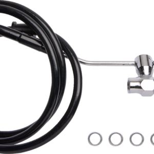 Brake Line - Rear - Non-ABS - Black