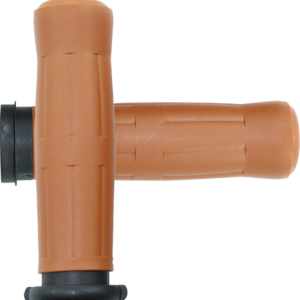 Old School Rubber Grips - Throttle-By-Wire - Tan