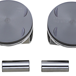 Piston Kit - 4.000" Standard - 114" Motor - M8
