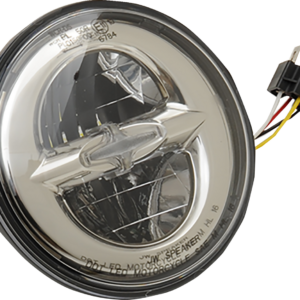 Headlamp - Reflector Style - 5-3/4" - LED - Chrome