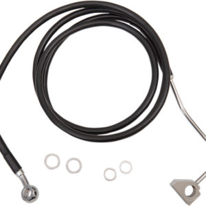 Brake Line - Front (Upper) - Black - +4" with ABS