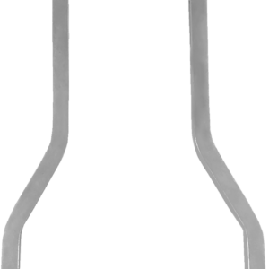 Square Sissy Bar - Chrome - 10.02" H x 8.25" W