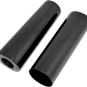 Fork Slider Covers - Extended +4" (10.5") - Gloss Black - Smooth