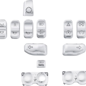 Switch Cap Kit - Chrome