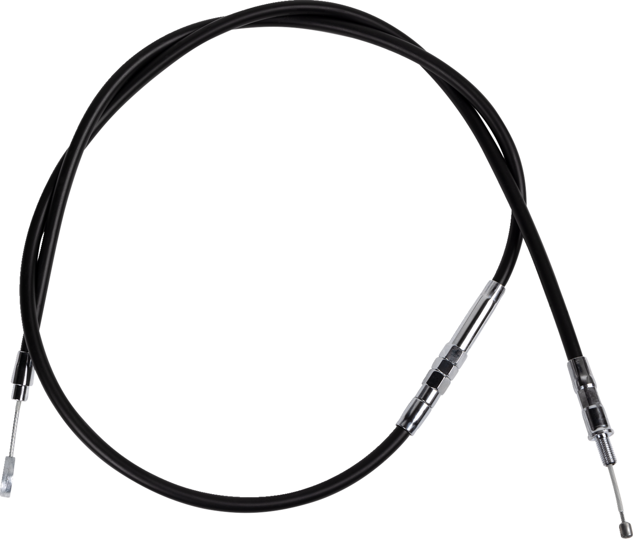 High-Efficiency Black Vinyl Clutch Cable - 60-5/8"