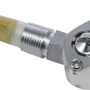 Late-Style Fuel Petcock - Straight - 3/8" NPT