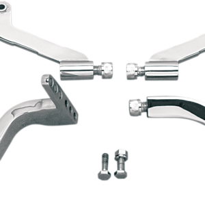 Floorboard Mounting Brackets - Chrome - FLT/FLHT