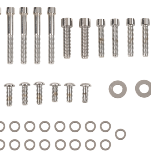 Bolt Set - Inner/Outer Primary/Inspection/Derby Cover - Smooth - Softail/Dyna