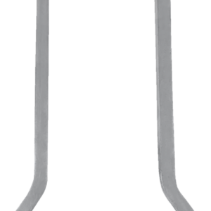 Square Sissy Bar - Chrome - 12.5" H x 7.5" W