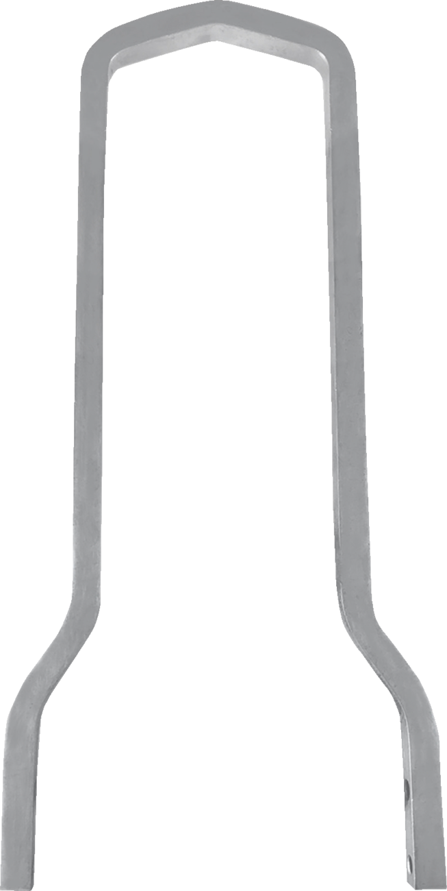 Square Sissy Bar - Chrome - 12.5" H x 7.5" W