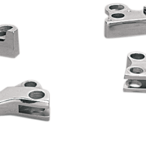 Slotted Wide Blade Lever Set - Chrome