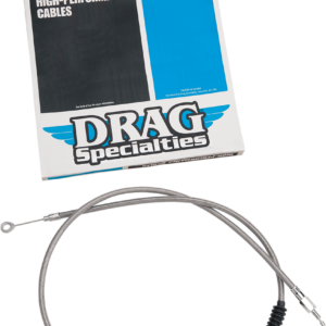 High-Efficiency Braided Stainless Steel Clutch Cable - 62-11/16"
