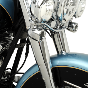 Fork Slider Covers - Stock Length - Chrome - Smooth