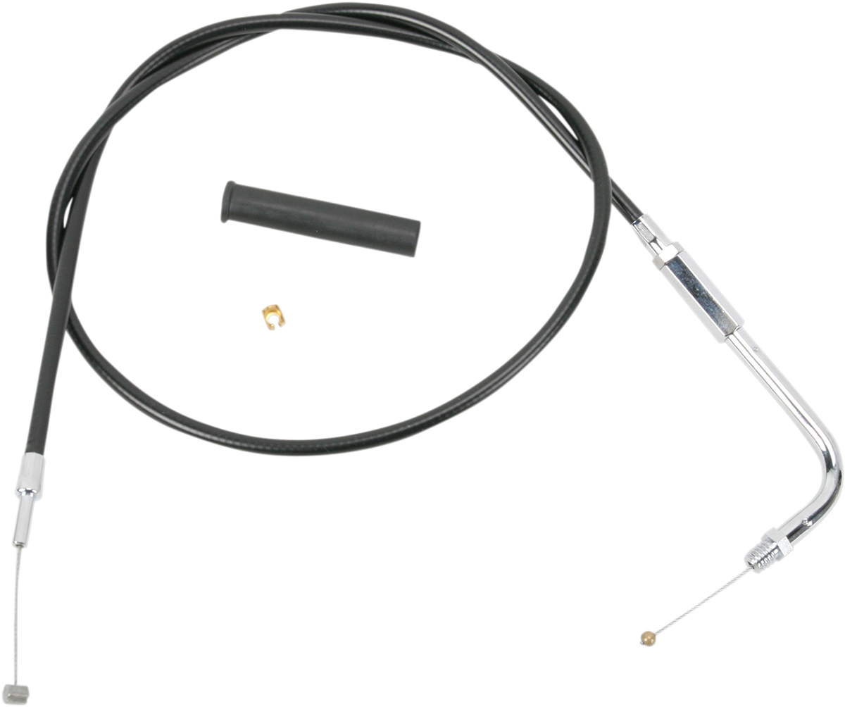Black Vinyl Throttle Cable - 33-3/4"